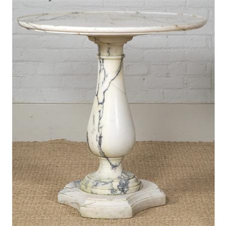 Appraisal: Continental Neoclassical Style Marble Gueridon Estimate -