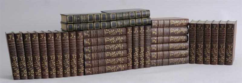 Appraisal: THACKERY WILLIAM THE WORKS OF WILLIAM MAKEPEACE THACKERAY Thirty-two volumes