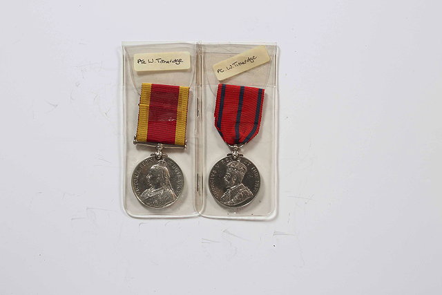 Appraisal: A CHINA WAR MEDAL awarded to Private W Titheridge R