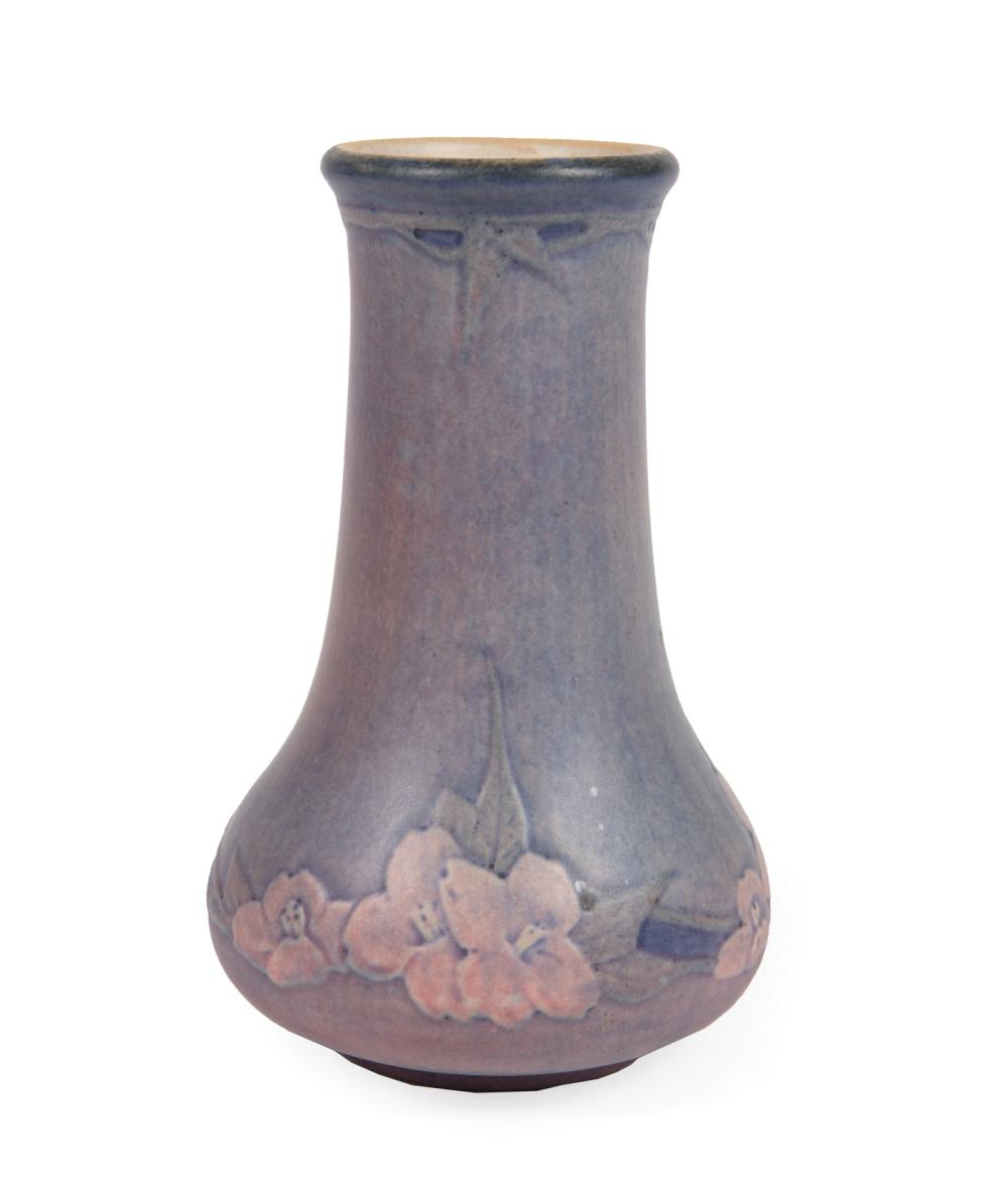 Appraisal: Newcomb College Art Pottery Vase decorated by Alma Mason orange