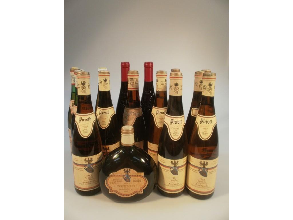 Appraisal: Nine bottles of Pieroth Hungarian wine three bottles of Hungarian