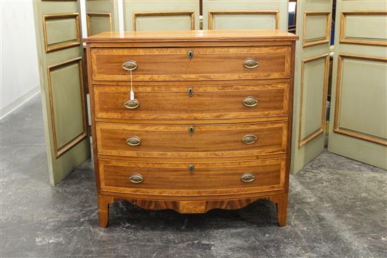 Appraisal: Sale Lot An American Mahogany Chest of Drawers th th