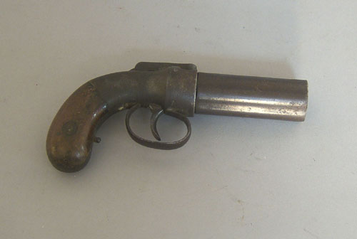 Appraisal: Allen Thurber Worcester pepperbox marked ALLEN'S PATENT C on bar