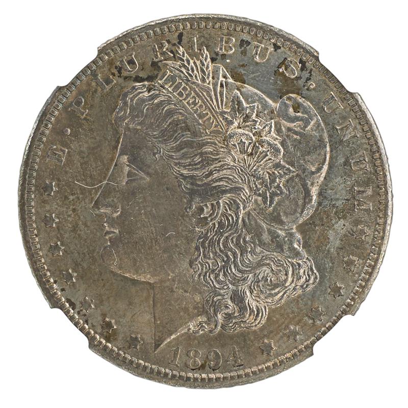 Appraisal: -S S MORGAN SILVER DOLLAR Condition Report