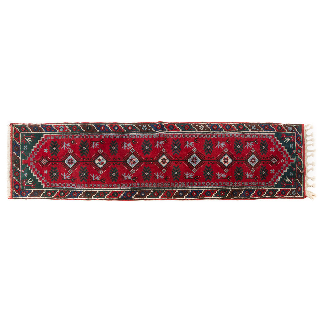 Appraisal: Turkish tribal runner x