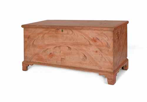 Appraisal: Leiby type Pennsylvania painted blanket chest early th c h