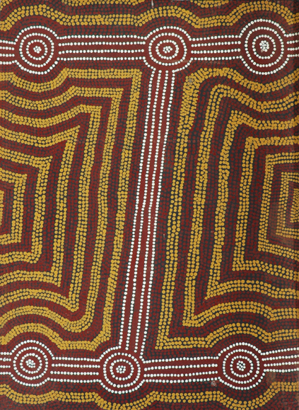 Appraisal: TJANGA UU UTA UTA TJANGALA Papunya NT - Untitled acrylic