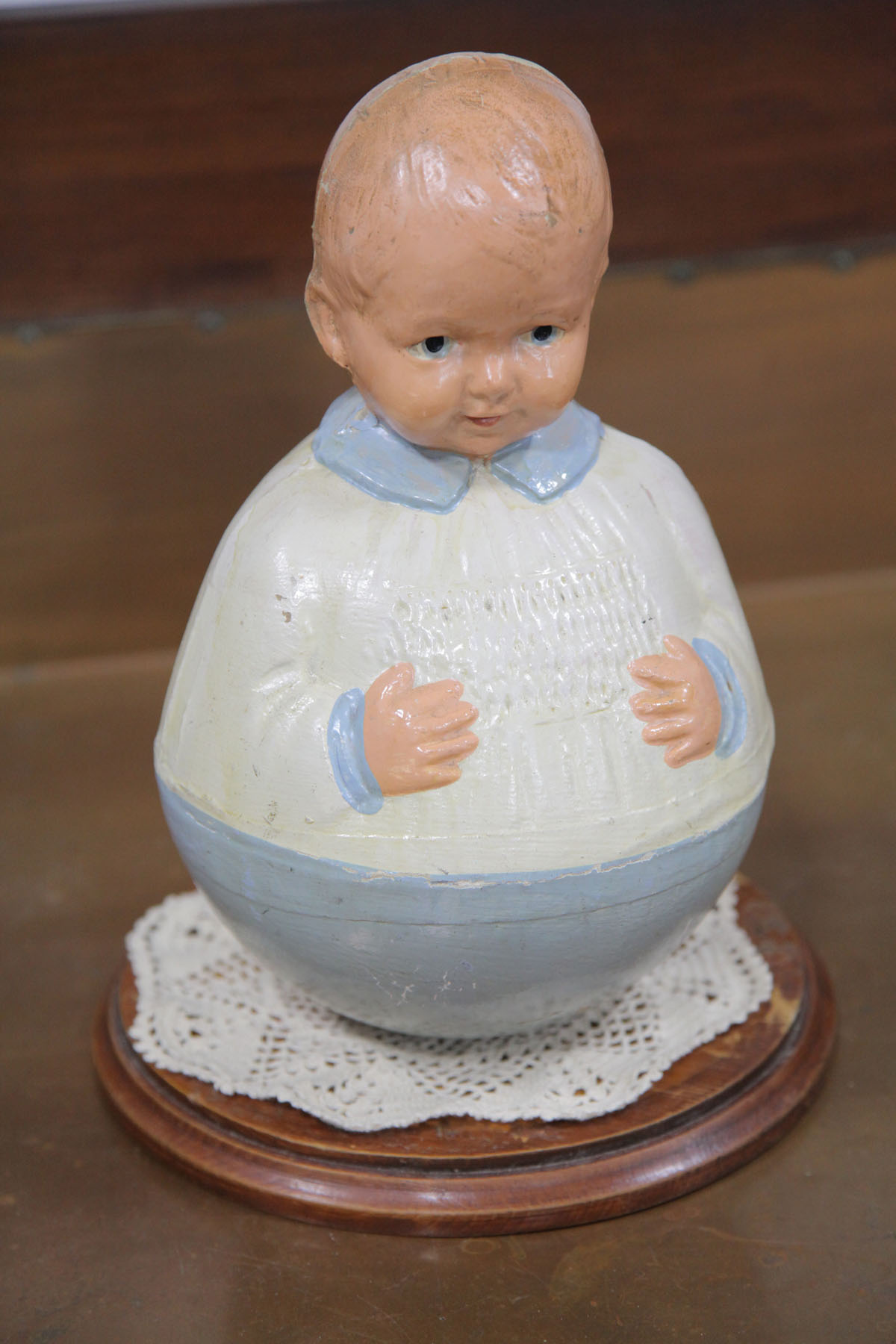 Appraisal: SCHOENHUT ROLY POLY DOLL Pennsylvania late th-early th century Baby