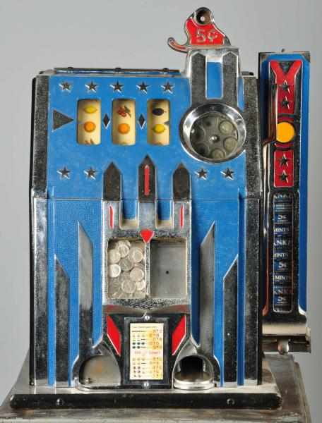 Appraisal: Pace Comet Slot Machine with Mint Side Vendor Description s