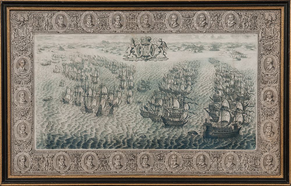 Appraisal: Engraving After the Tapestry Hangings of the House of Lords