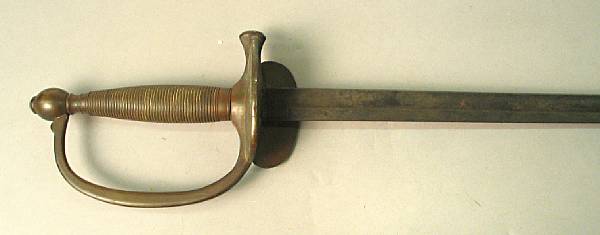 Appraisal: A U S Model NCO sword by Horstmann Of standard