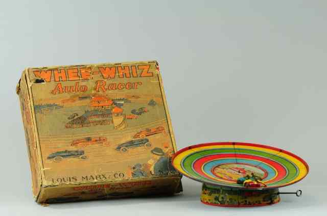 Appraisal: MARX TIN WIND-UP WHEE-WHIZ AUTO RACING TOY Mechanism is working