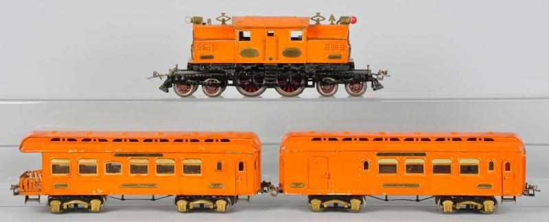 Appraisal: Ives Banker's Special Passenger Train Set Description American Pre-war Standard