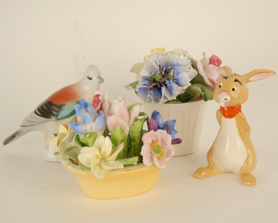 Appraisal: Mixed Lot Walt Disney Beswick Rabbit Bird made in Hungary