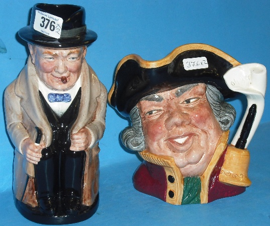 Appraisal: Royal Doulton Large Character Jug Town Crier D and Large