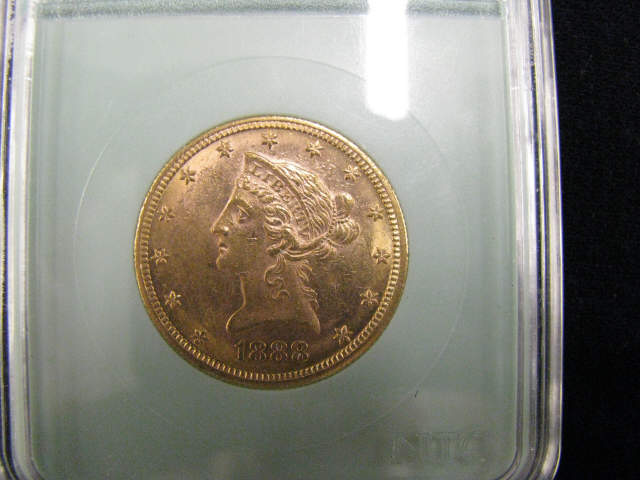 Appraisal: -U S Liberty Head Gold Coin certified mint state- by