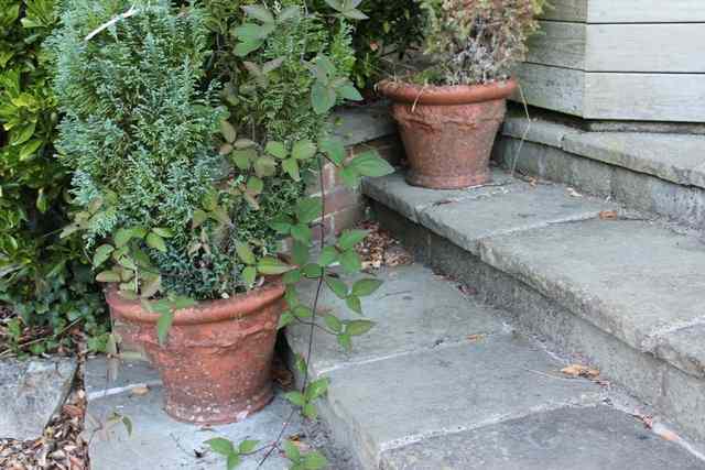 Appraisal: A SET OF THREE RECONSTITUTED STONE SHALLOW URNS with lobe