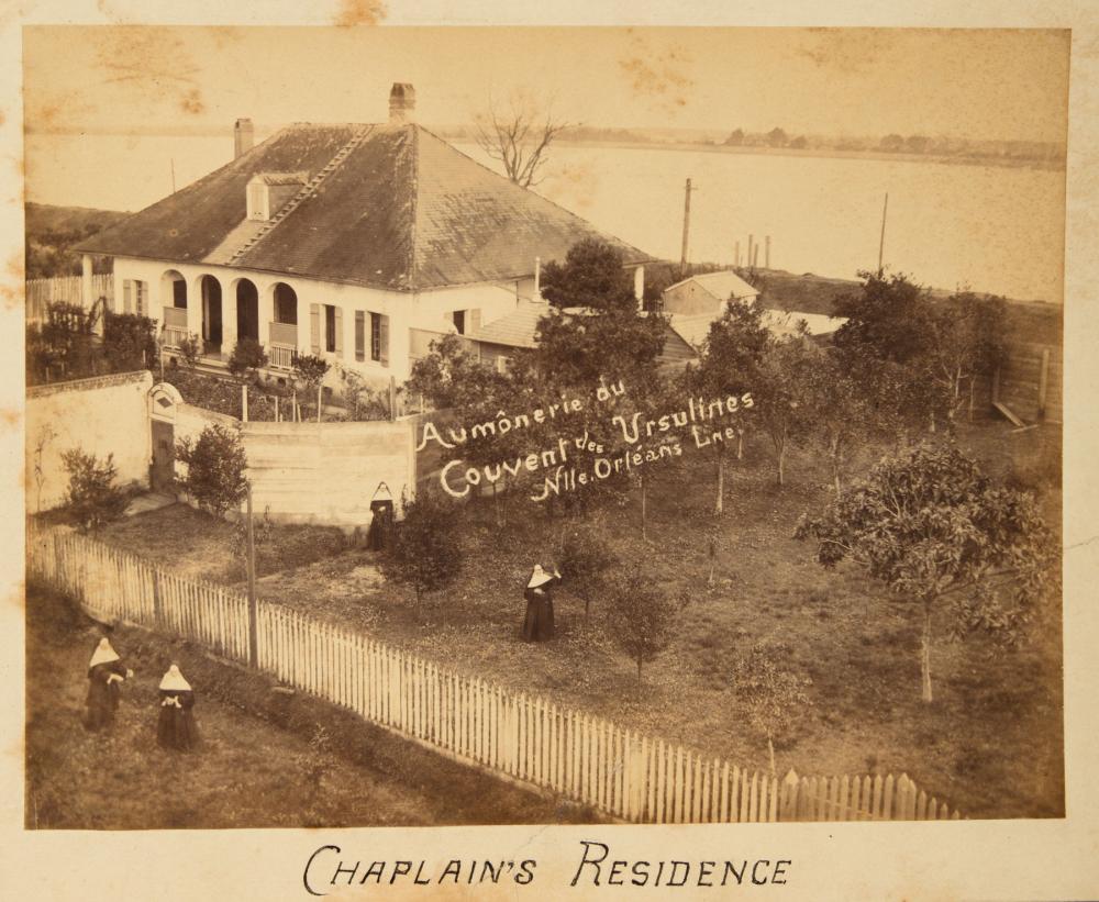 Appraisal: Ursuline Convent Photographs St Croix Mother - Chaplain's Residence View