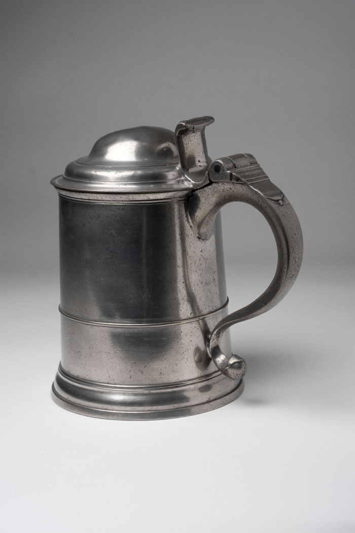 Appraisal: PEWTER TANKARD RICHARD KING SR OR JR LONDON ENGLAND CIRCA