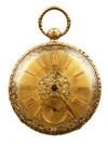 Appraisal: GENT'S WATCH - K gold French open face pocket watch