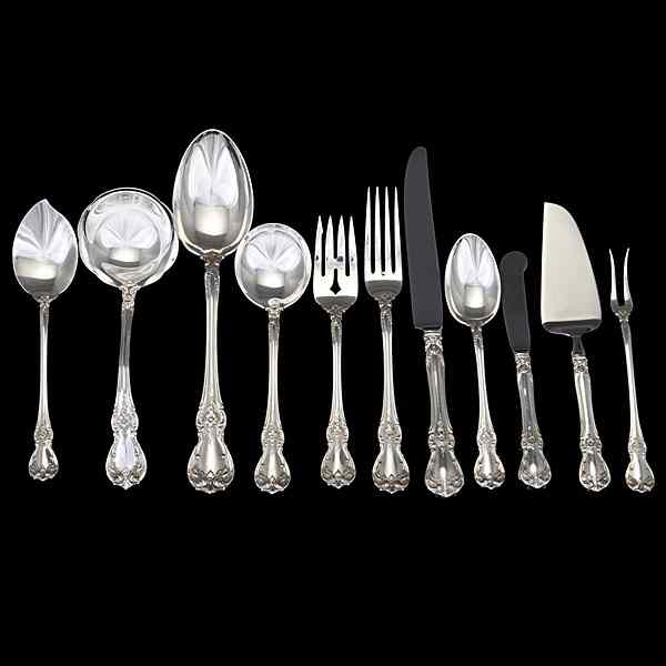 Appraisal: Towle Sterling Silver Flatware American fifty-five pieces of sterling silver