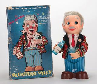 Appraisal: Blushing Willy Blushing Willy Japan late-twentieth century Battery operated Electro