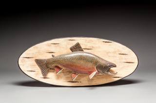 Appraisal: Brook Trout by Lawrence Irvine Lawrence Irvine - Winthrop ME