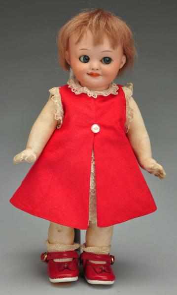 Appraisal: Saucy Armand Marseille Googly Doll Description Bisque socket head fully