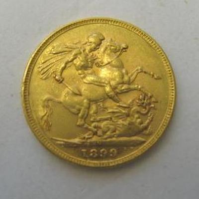 Appraisal: A VICTORIAN GOLD SOVEREIGN dated