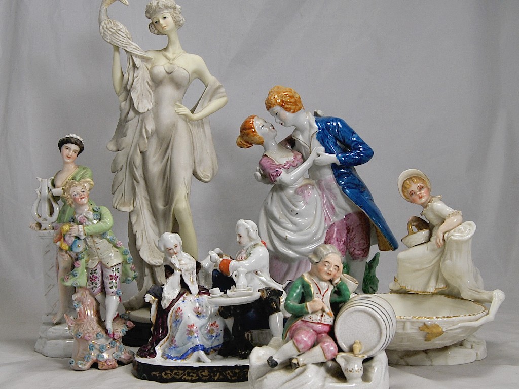 Appraisal: Victorian Royal Worcester figural comport modelled as a young girl