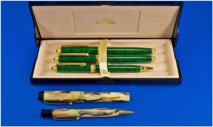 Appraisal: Capella Special Edition A Fountain Ball Point And Pencil Set