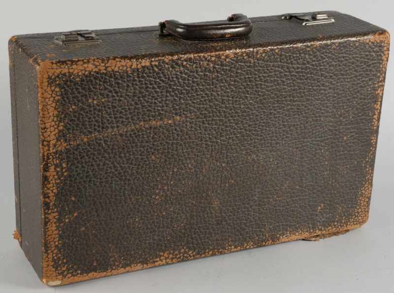 Appraisal: The Three Stooges Moe Howard Suitcase Description This suitcase originally