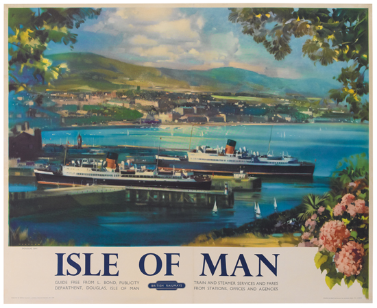 Appraisal: FRANK WOOTTON - ISLE OF MAN Circa x inches x