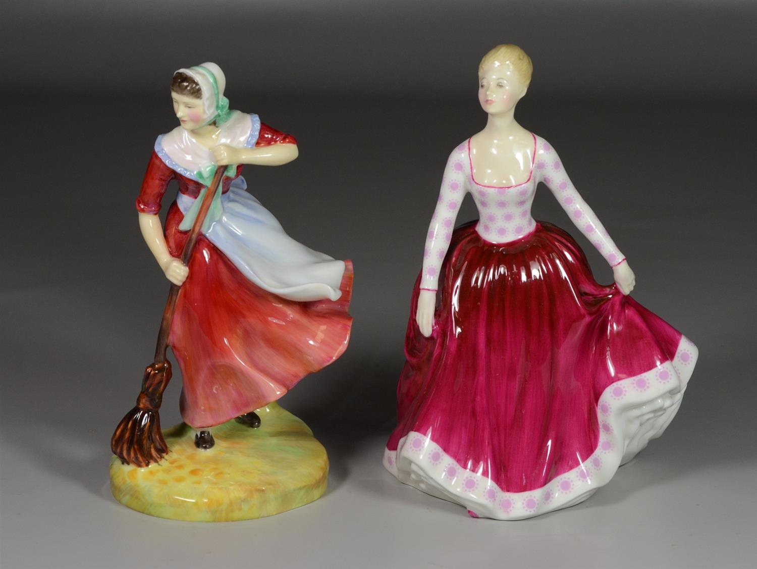 Appraisal: Royal Doulton bone china figurines Autumn HN Fiona HN tallest