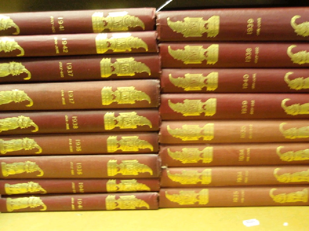 Appraisal: Punch or The London Charivari - volumes red cloth gilt