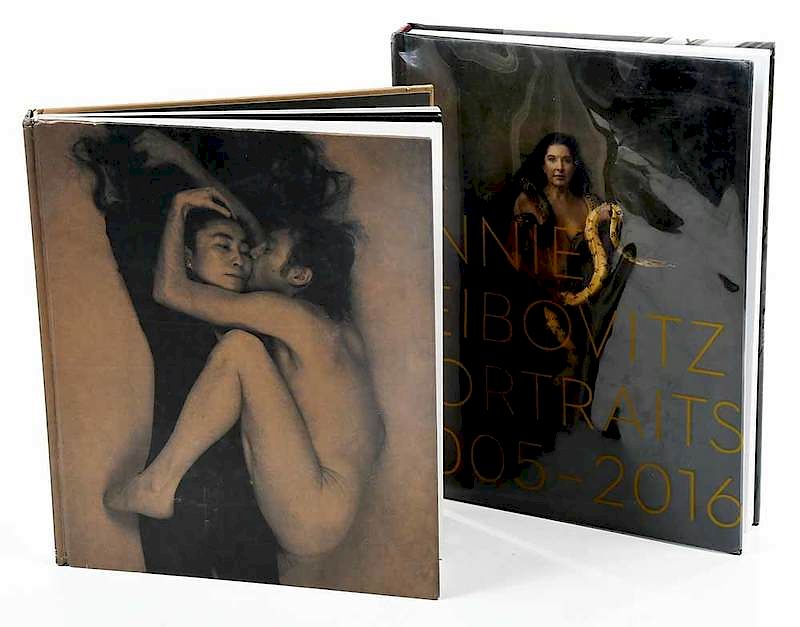 Appraisal: Annie Leibovitz American born two photo books Annie Leibovitz Photographs