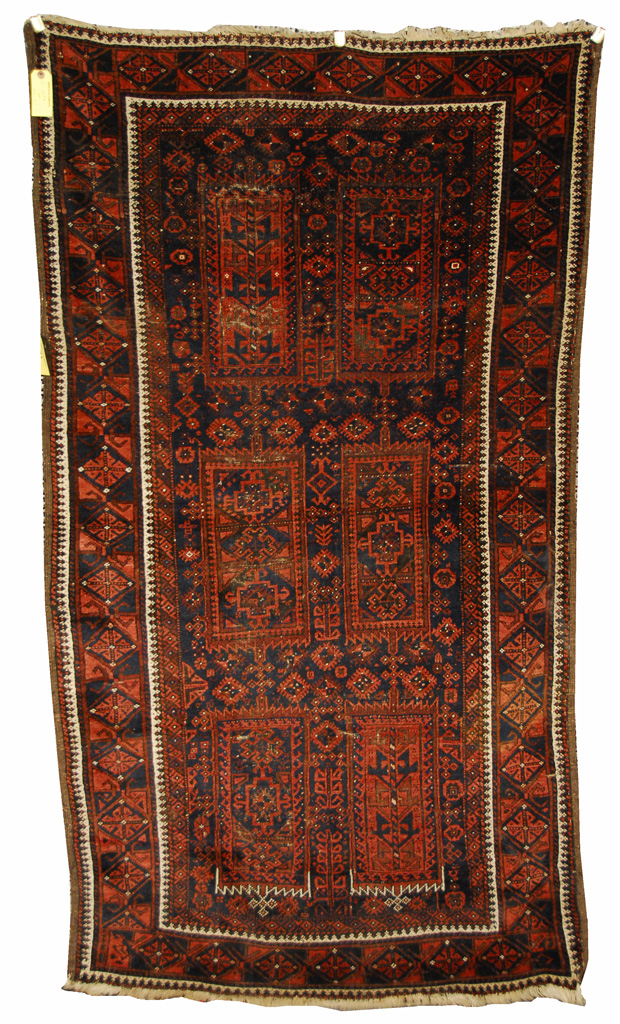 Appraisal: BELOUCH RUG Afghanistan circa feet inches x feet inches