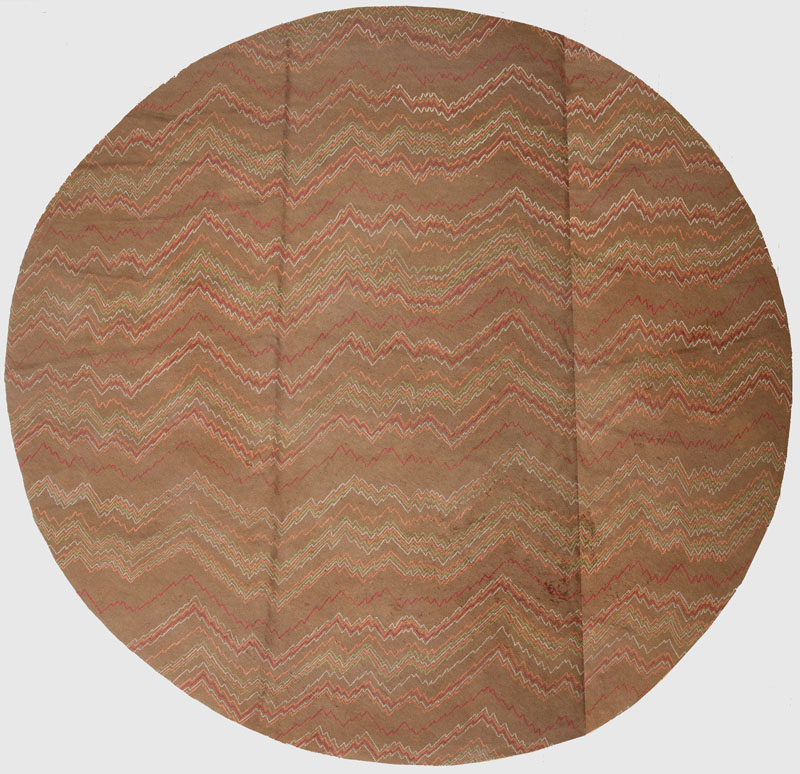 Appraisal: ALAN WANZENBERG DESIGN ROUND CARPET ft diam The Collection of