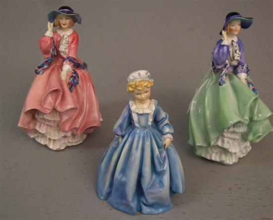 Appraisal: Two Royal Doulton figures both 'Top o' the hill' HN