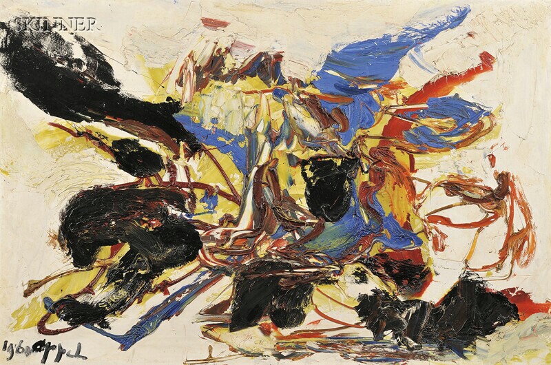 Appraisal: Karel Appel Dutch - Presque Une Joie Dated and signed