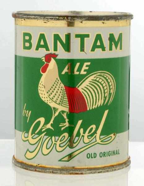 Appraisal: Goebel Bantam Ale Flat Top Beer Can - Clean all