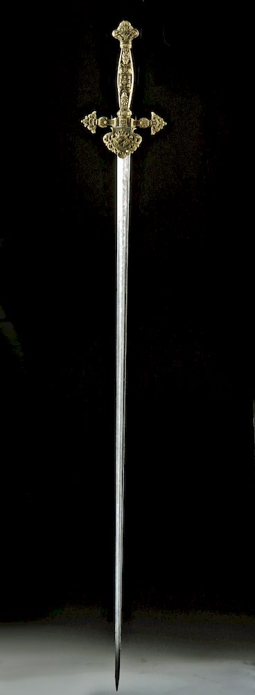 Appraisal: th C Portuguese Steel Smallsword Originally Listed At Western Europe