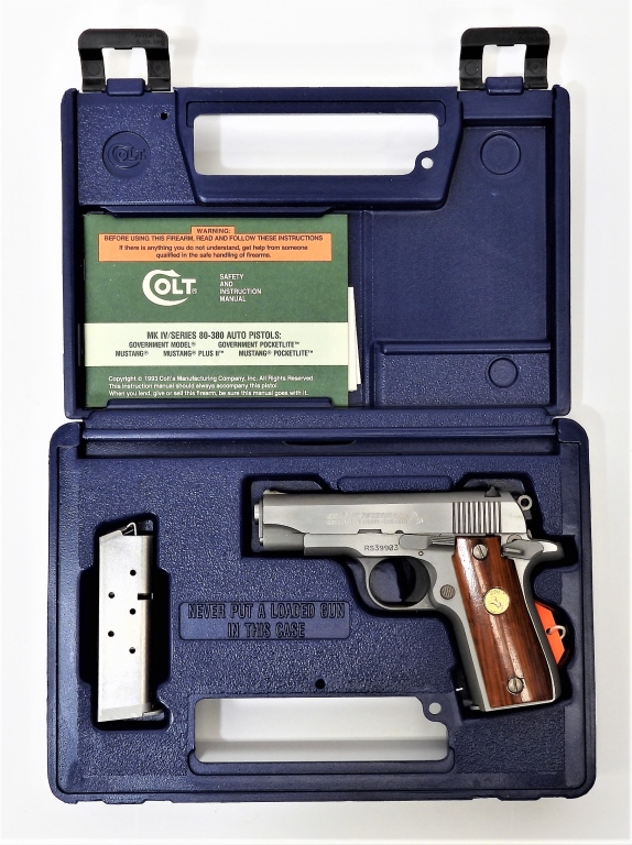 Appraisal: COLT MK IV SERIES GOVERNMENT MODEL PISTOL United States caliber