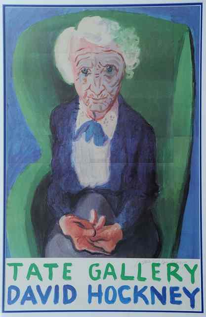 Appraisal: David Hockney British b My Mother Bridlington Tate Gallery poster