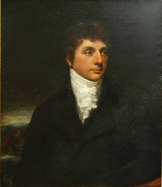 Appraisal: Follower of Sir Thomas Lawrence Bristol - London A portrait