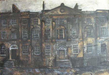 Appraisal: GILLIAN ADAIR MCFARLAND SCOTTISH CONTEMPORARY FACADE BUTE HOUSE EDINBURGH Mixed