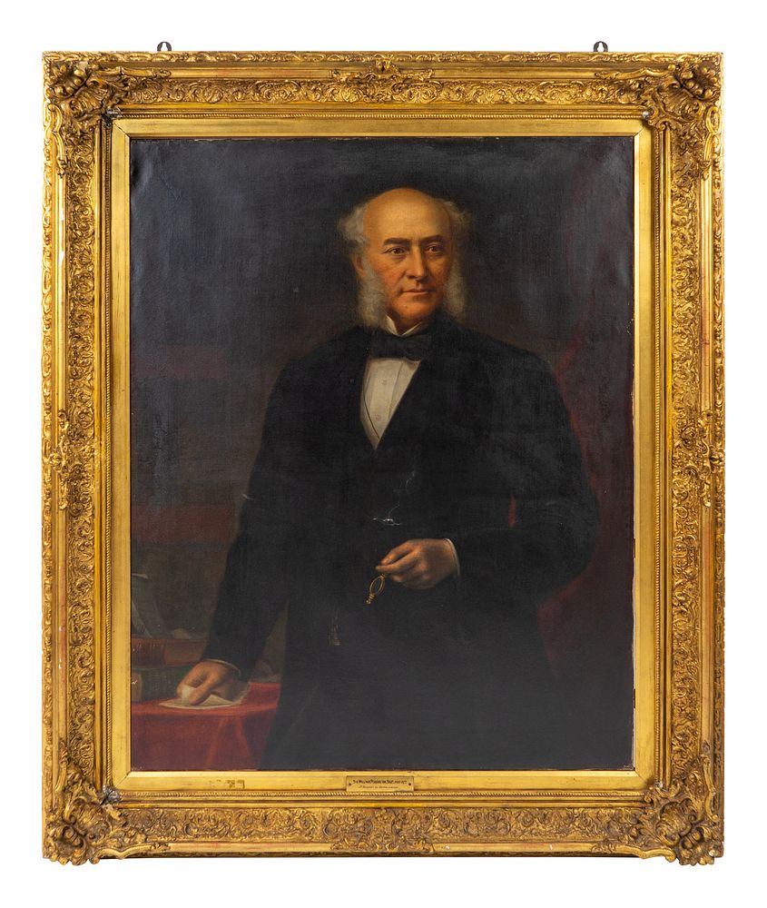 Appraisal: English School th Century Portrait of Sir William Fergusson st