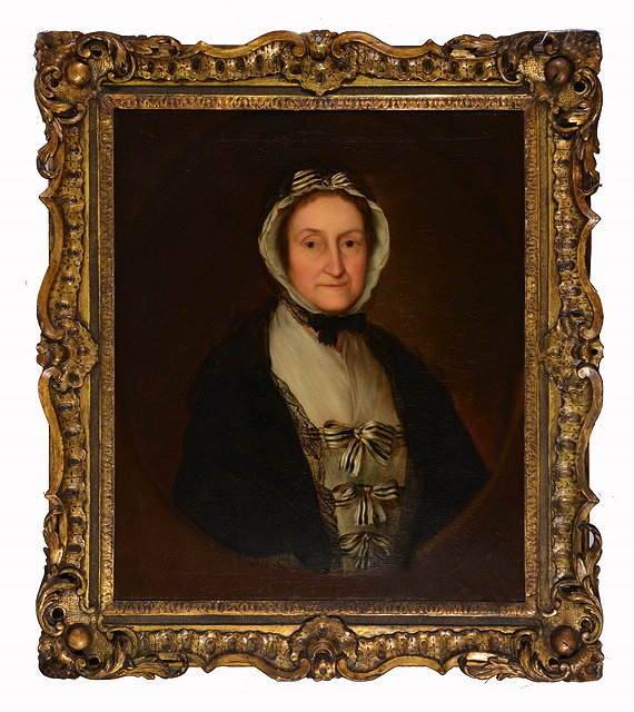 Appraisal: THOMAS GAINSBOROUGH Sudbury - London Portrait of Lucy James Mrs