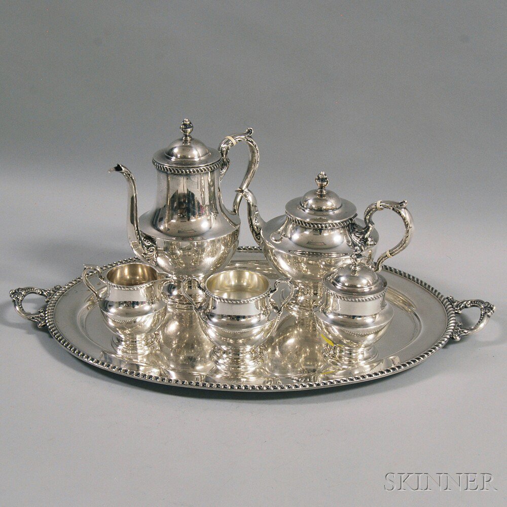 Appraisal: Assembled Six-piece Sterling Silver Tea and Coffee Service comprised of