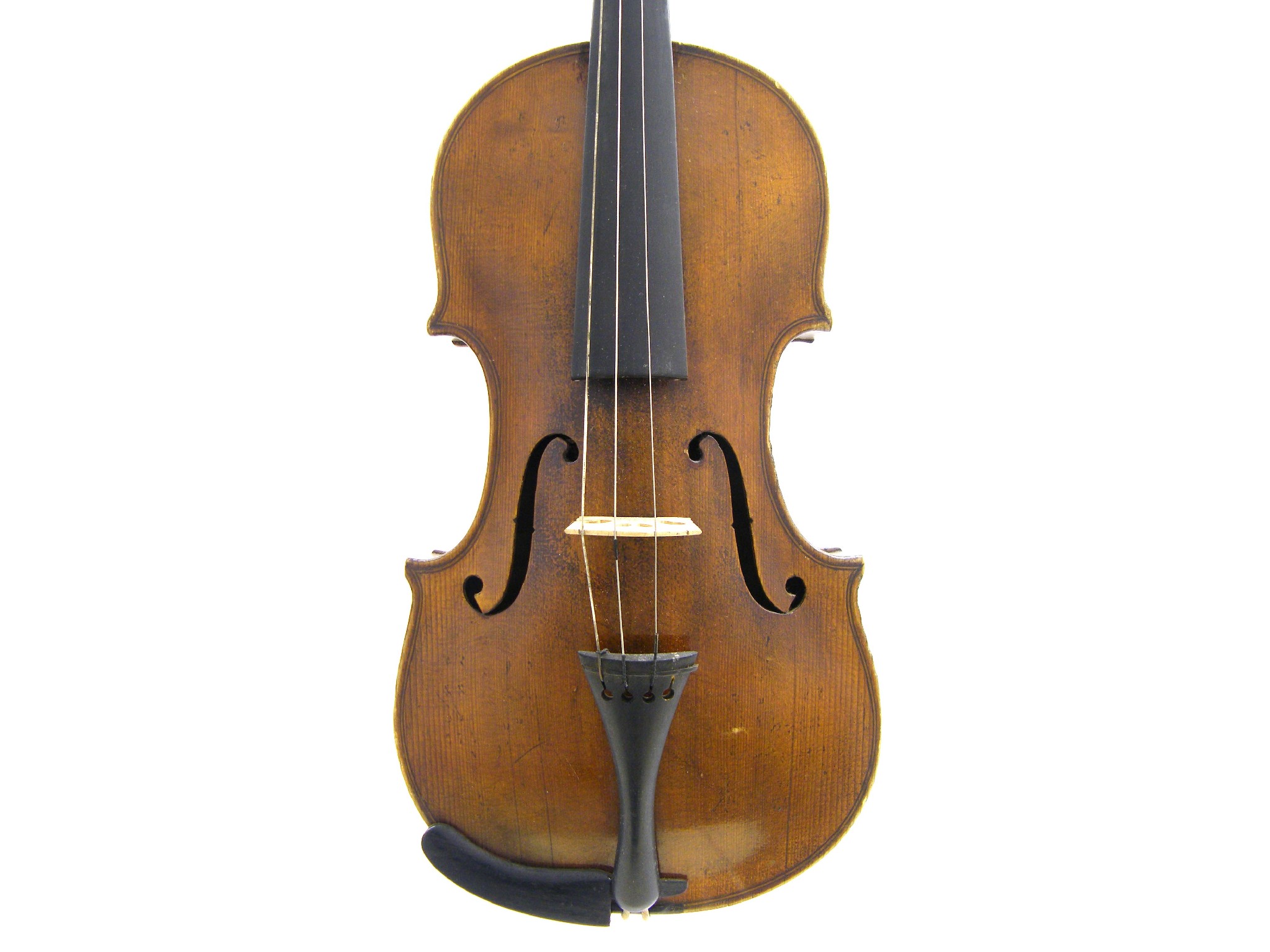 Appraisal: Tyrolean violin circa labelled Josef Klotz the one piece back